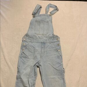 Forever 21 Men's Denim Straight Leg Overalls carpenter bibs Size small